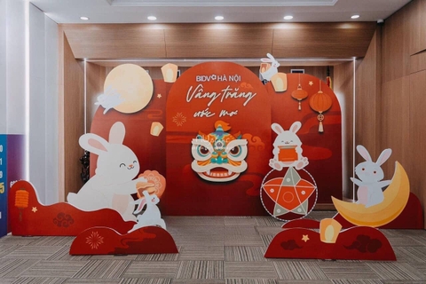 Decor Trung Thu Văn Phòng Đẹp Tại Hà Nội 14