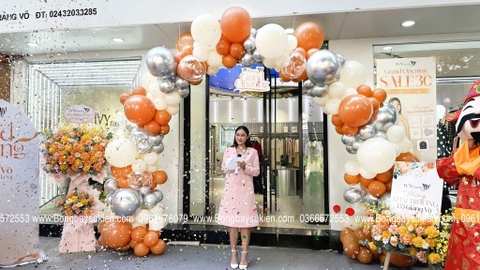 Dịch Vụ Làm Cổng Bóng Khai Trương Hà Nội 12 Lucky Balloons