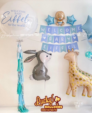 Dịch Vụ Set Bóng Bay Sinh Nhật Cho Bé Hà Nội