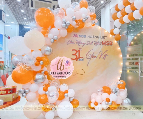 Dịch vụ setup tiệc sinh nhật công ty đẹp