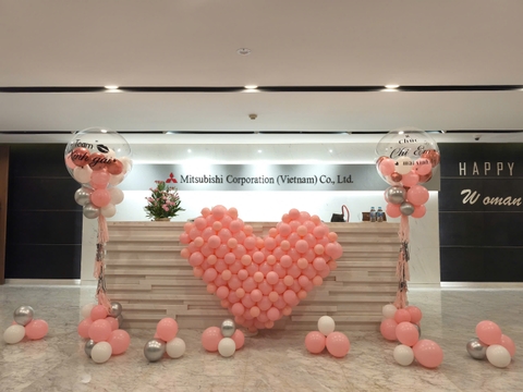 Dịch Vụ Trang Trí Backdrop 20 Tháng 10 Mitsubishi Hà Nội