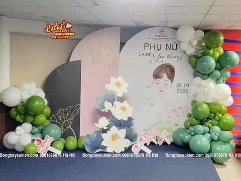 Dịch vụ trang trí backdrop 8/3 tại Hà Nội