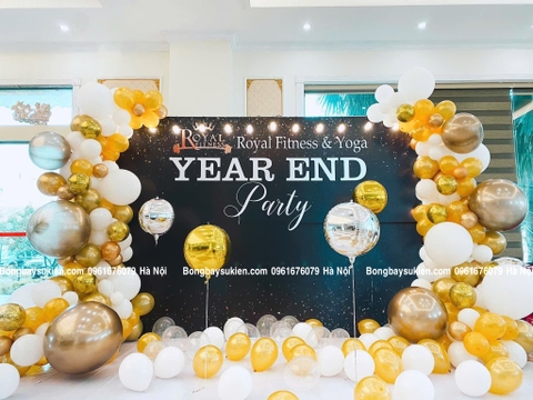 Dịch Vụ Trang Trí Backdrop Year End Party Đẳng Cấp Hà Nội