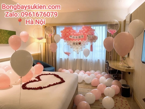 Dịch Vụ Trang Trí Cầu Hôn Marry Me Trọn Gói Tại Cầu Giấy Hà Nội