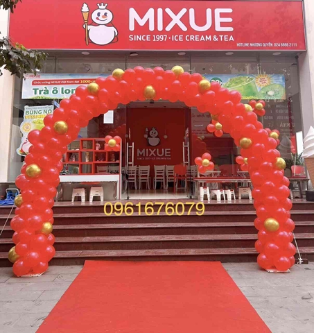 Dịch vụ trang trí cổng bóng khai trương