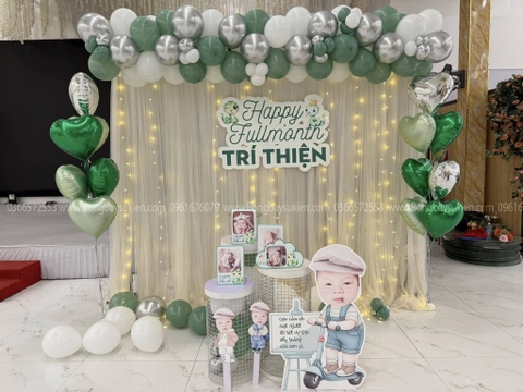 DỊCH VỤ TRANG TRÍ ĐẦY THÁNG BÉ TUỔI TỴ ĐẸP