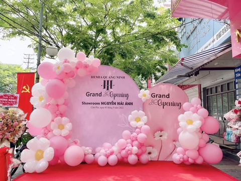 Dịch vụ trang trí khai trương giá rẻ