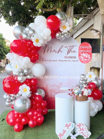 Dịch vụ trang trí khai trương tại Hà Đông 03