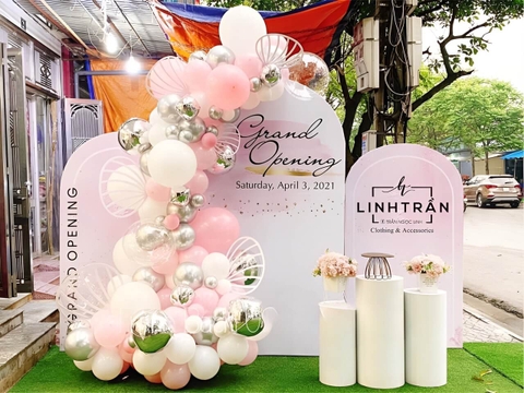 Dịch vụ trang trí khai trương giá rẻ,đẹp tại Hà Nội