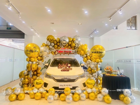 Dịch vụ trang trí lễ bàn giao xe chuyên nghiệp tại Hai Bà Trưng