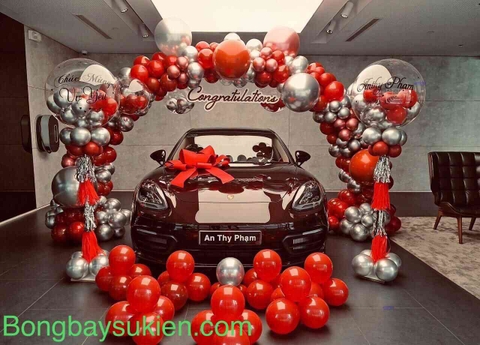 Dịch Vụ Trang Trí Lễ Bàn Giao Xe Đẹp 01