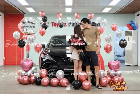 Dịch vụ Trang Trí Lễ Bàn Giao Xe Ô Tô Toyota