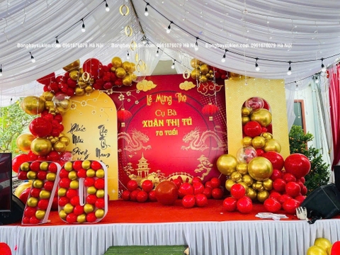 Dịch Vụ Trang Trí Lễ Mừng Thọ Tại Linh Đàm