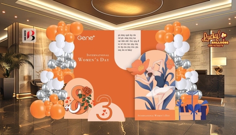 Dịch vụ trang trí ngày 8/3 đẹp, ấn tượng tại Hà Nội