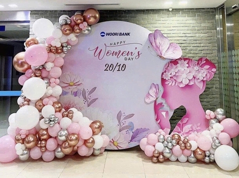 Dịch Vụ Trang Trí Ngày Phụ Nữ Việt Nam 20/10 Tại Hà Nội