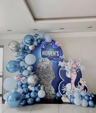 Dịch vụ làm backdrop 8/3 tai hà nội giá rẻ