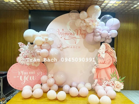 Dịch Vụ Trang Trí Ngày Quốc Tế Phụ Nữ 8/3