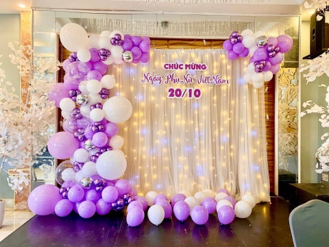 Dịch vụ trang trí ngày quốc tế phụ nữ giá rẻ