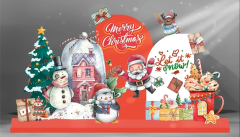 Dịch Vụ Trang Trí Noel Chung Cư Văn Phòng Công Ty Hà Nội