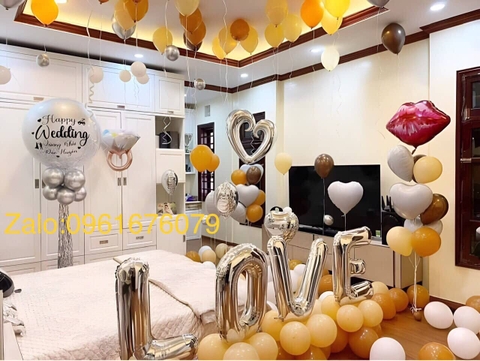 Dịch Vụ Trang Trí Phòng Cưới Bằng Bóng Bay 5