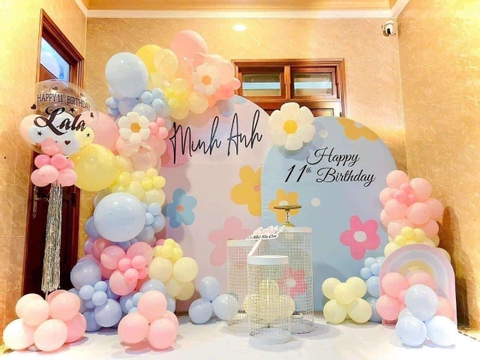 Dịch Vụ Trang Trí Sinh Nhật Bé Gái Đẹp