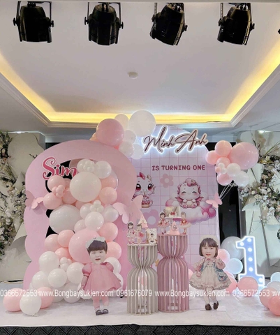 Dịch Vụ Trang Trí Sinh Nhật Bé Gái Tuổi Rồng