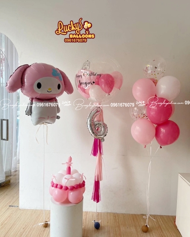Dịch Vụ Trang Trí Sinh Nhật Bé Tại Nhà Bằng Bóng Bay