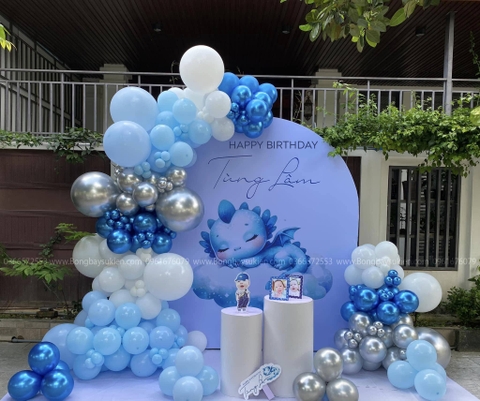 Dịch Vụ Trang Trí Sinh Nhật Bé Trai 1 Tuổi