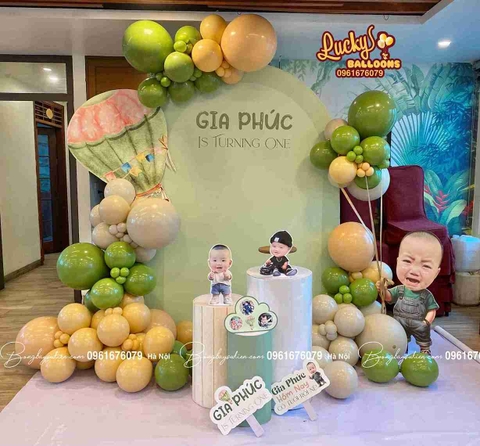 Dịch Vụ Trang Trí Sinh Nhật Bé Trai Hà Nội