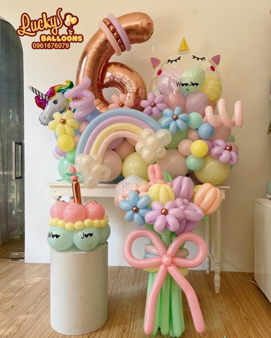 Dịch Vụ Trang Trí Sinh Nhật Bóng Bay Hà Nội Lucky Balloons