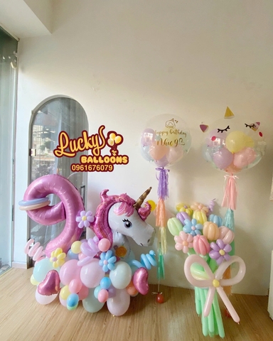 Dịch Vụ Trang Trí Sinh Nhật Cho Bé Bằng Bóng Bay Hà Nội