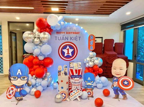 Dịch Vụ Trang Trí Sinh Nhật Cho Bé Trai 11