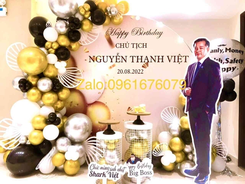 Dịch vụ trang trí sinh nhật cho sếp