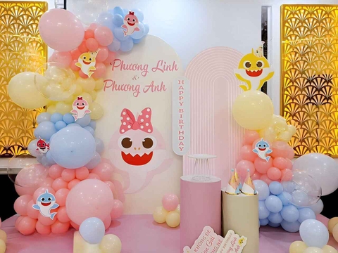 Dịch Vụ Trang Trí Sinh Nhật Dành Cho Bé Gái