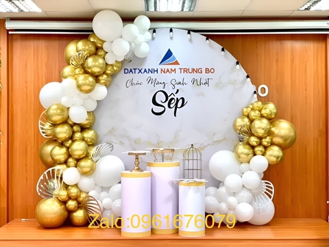 Dịch vụ trang trí sinh nhật sếp cao cấp 1