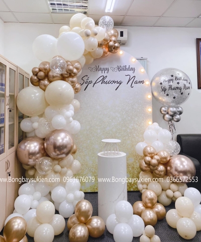 Dịch Vụ Trang Trí Sinh Nhật Sếp Giá Rẻ