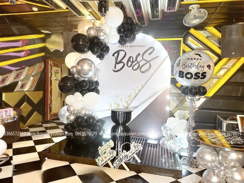 Dịch Vụ Trang Trí Sinh Nhật Sếp Nam Đẹp