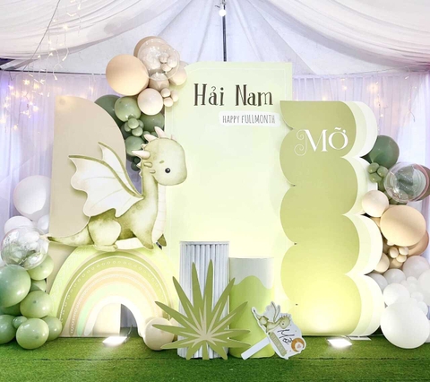 Dịch Vụ Trang Trí Tiệc Đầy Tháng Cho Bé Trai
