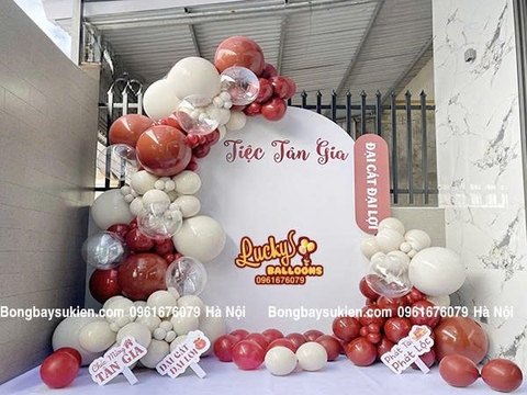 Dịch Vụ Trang Trí Tiệc Tân Gia Đẹp Giá Rẻ Hà Nội