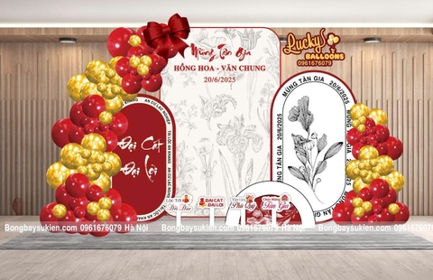 Dịch vụ trang trí tiệc tân gia đẹp sang trọng Hà Nội