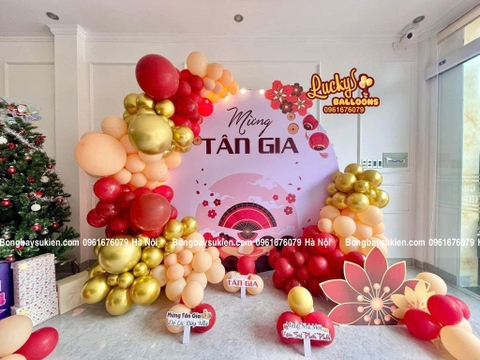 Dịch Vụ Trang Trí Tiệc Tân Gia Đẹp Tại Hoài Đức