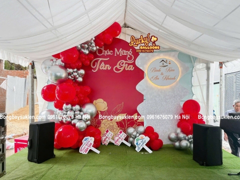 Dịch Vụ Trang Trí Tiệc Tân Gia Đẹp Tại Mỹ Đình