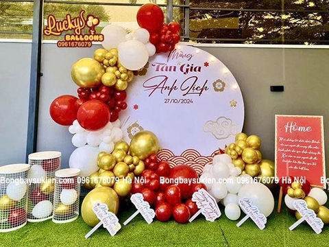 Dịch Vụ Trang Trí Tiệc Tân Gia Đẹp Uy Tín Tại Hà Nội