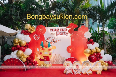 Dịch vụ trang trí Year End Party tại Hà Nội