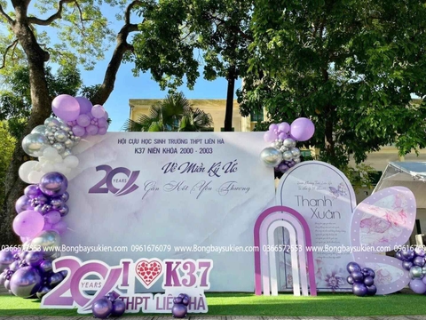 Đơn Vị Thi Công Backdrop Họp Lớp Hà Nội