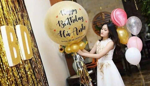 Set Bóng Bay Sinh Nhật Đẹp Cầu Giấy