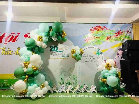 Dịch Vụ Trang Trí Bóng Bay Họp Lớp Hà Nội