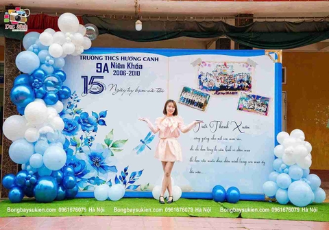 Trang Trí Backdrop Kỷ Niệm 20 Năm Ra Trường