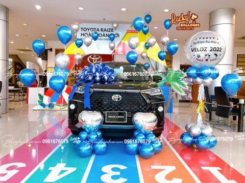 Gói trang trí xe Toyota giao khách