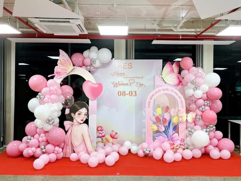 Gợi Ý 50 Mẫu Backdrop 8/3 Ngọt Ngào Hút View Cho Chị Em